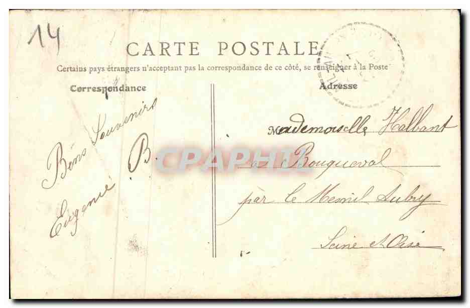 Bayeux (Calvados) — La Cathédrale, façade — B. F., Paris, n° 51 — Reverso