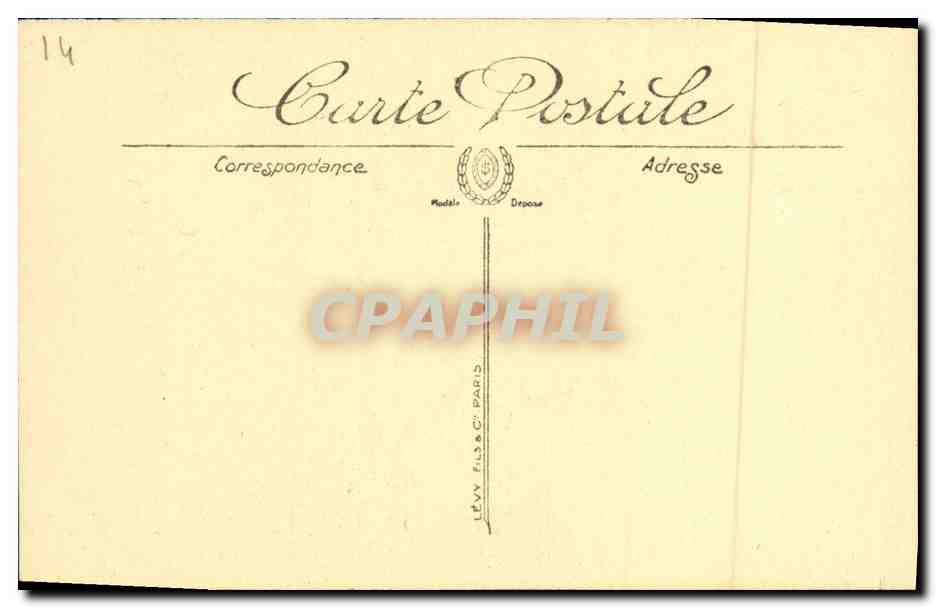 Bayeux — Côté sud de la Cathédrale — LL. — Rückseite