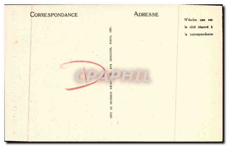Bayeux — La Cathédrale prise de l'Ancien Evêché — LL — Rückseite