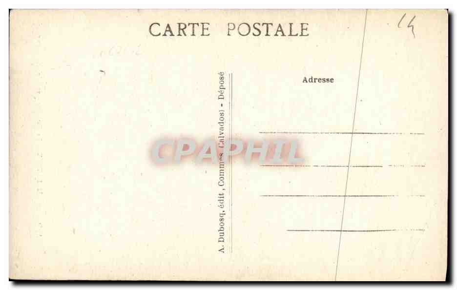 Bayeux — La Cathédrale vue de l'Abreuvoir — Rückseite