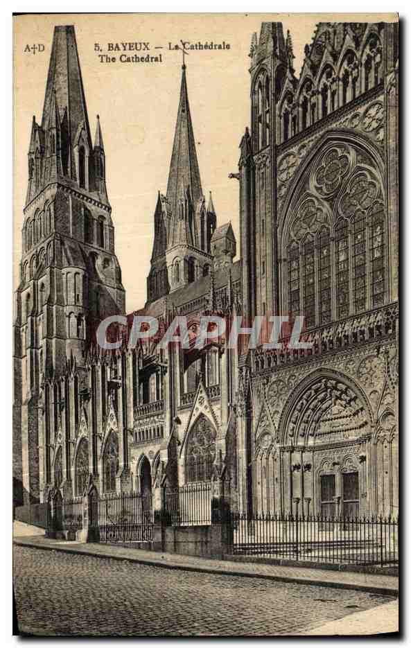 Bayeux — La Cathédrale — A. Dubosq, édit.