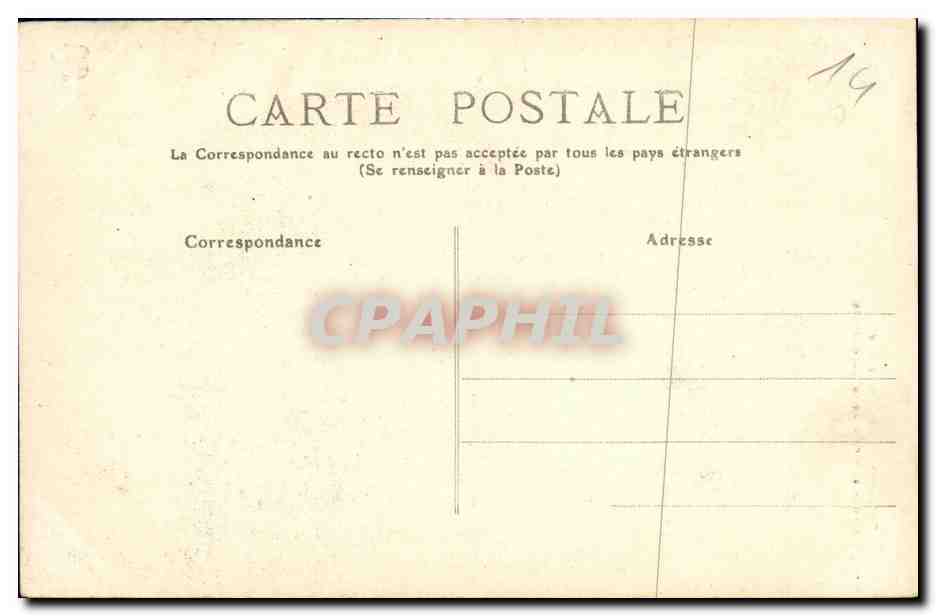 Bayeux — La Tour centrale de la Cathédrale — Calvados 381 — Verso