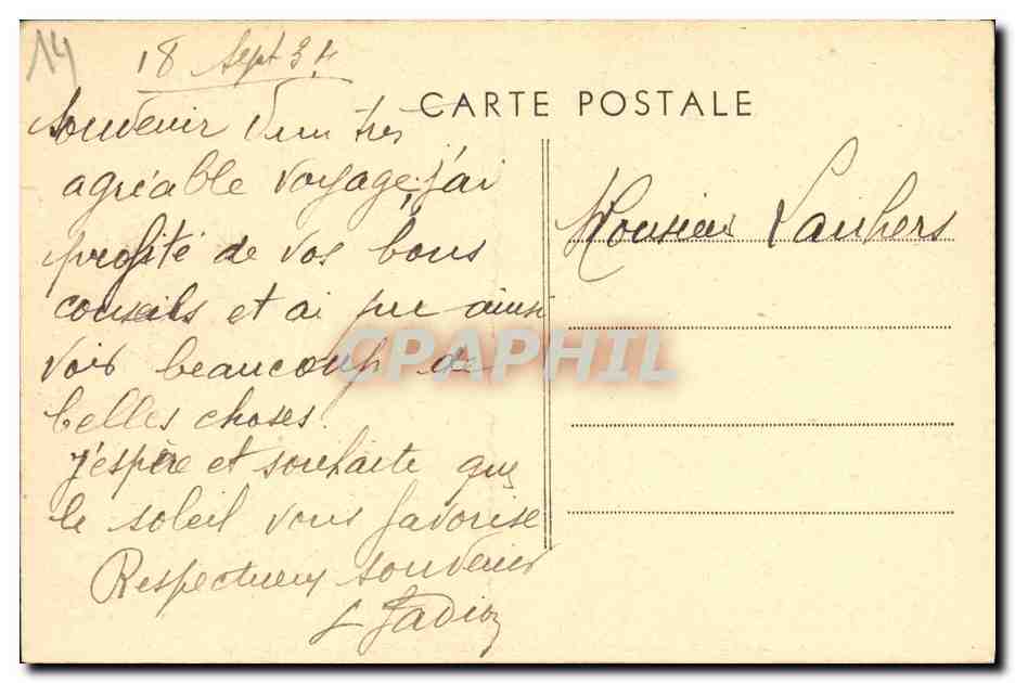 CPA Bayeux Interieur de la Cathedrale Les Stalles — Reverso