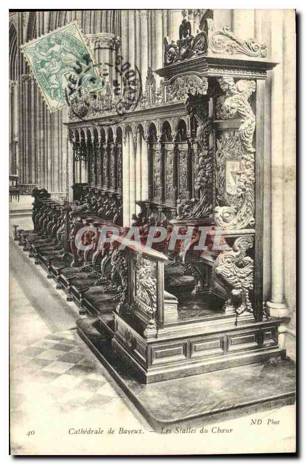 Cathédrale de Bayeux — Les Stalles du Chœur — ND Pbot