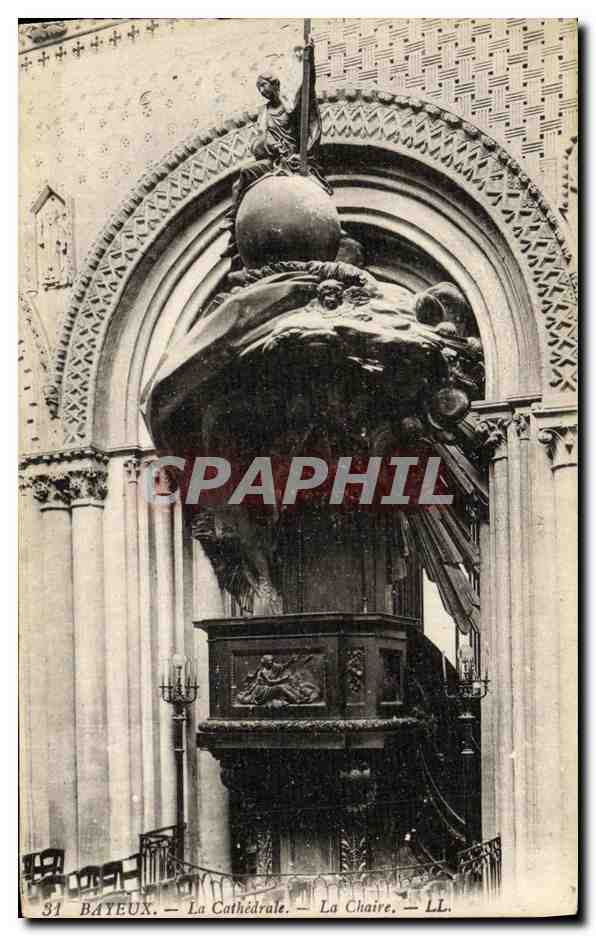 Bâteux — La Cathédrale — La Chaire — LL.
