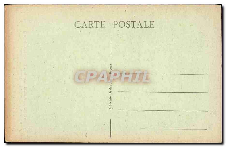 CPA Bayeux Cathedrale Salle capitulaire  — Rückseite