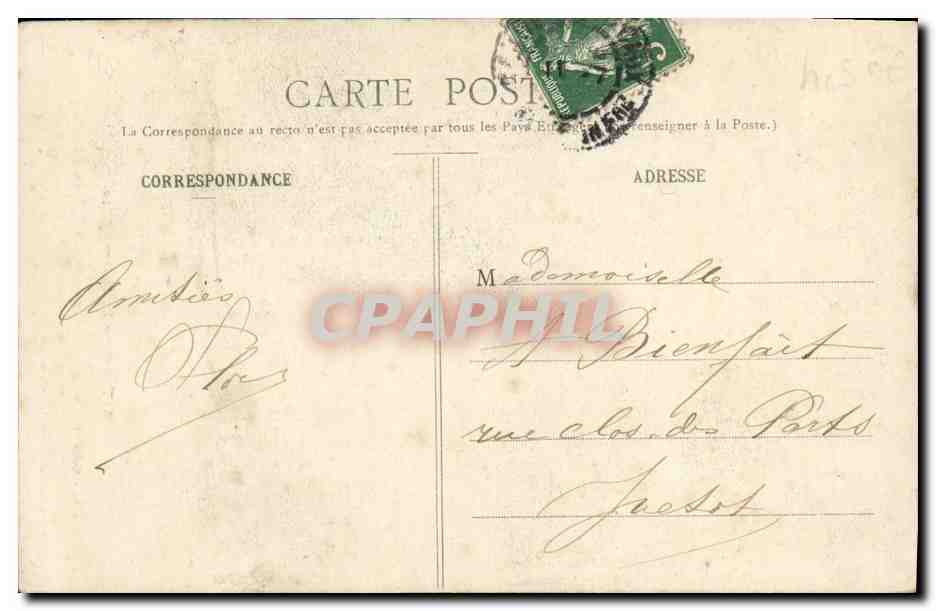 Bayeux - Coiffes et costumes anciens — Collection P. Bunel, phot.-éditeur, Vimoutiers (Orne) - N° 308 — Reverso