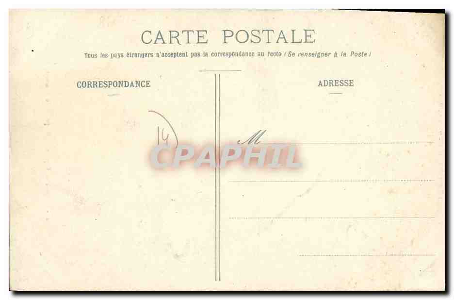 Kapsel van Bayeux — Mijn eerste Bonnette — La C.P.A. — Achterkant