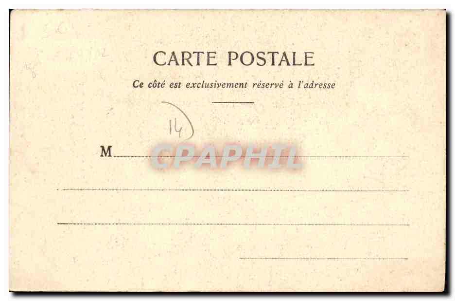 Anciennes Coiffures de Bayeux — La Bourgogne — A. BARD, Bayeux — Verso