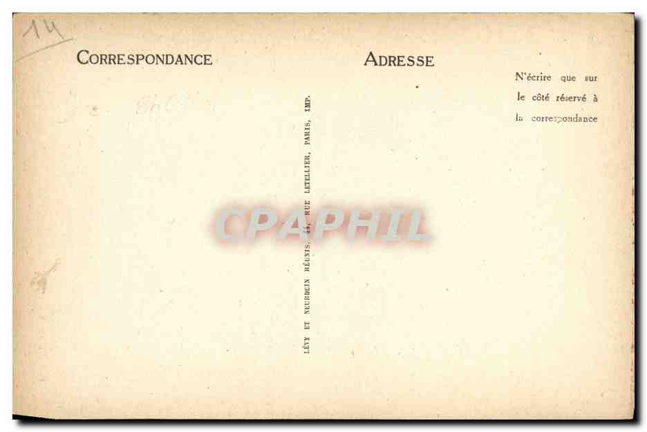 CPA Bayeux Grandcamp Asnelles Vierville Saint Laurent Folklore Costume Coiffe — Verso