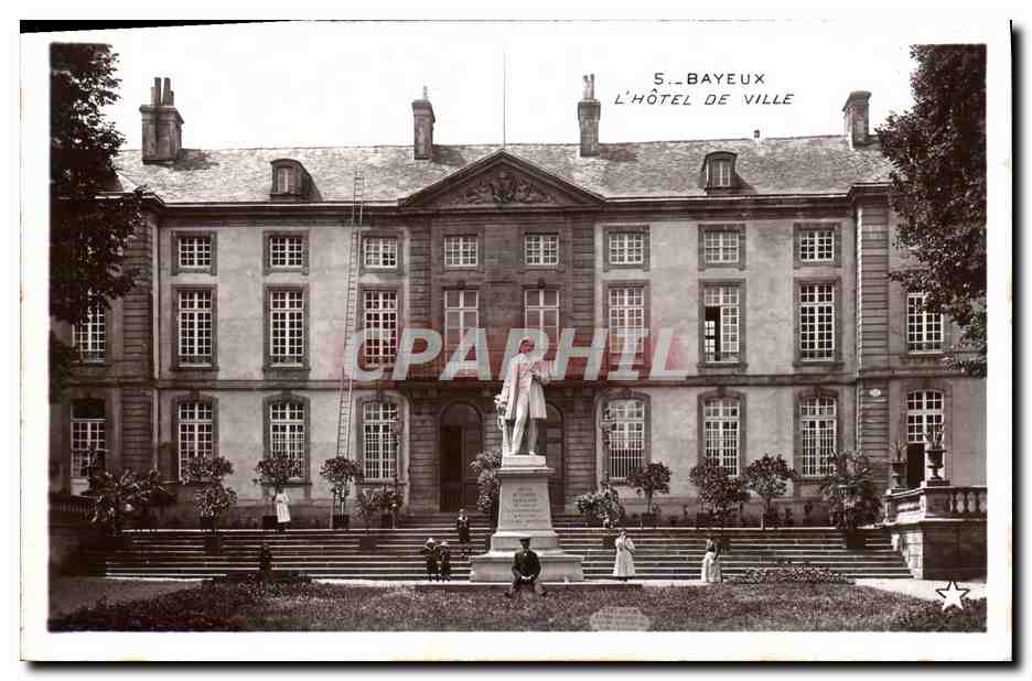 CPA Bayeux L Hotel De Ville