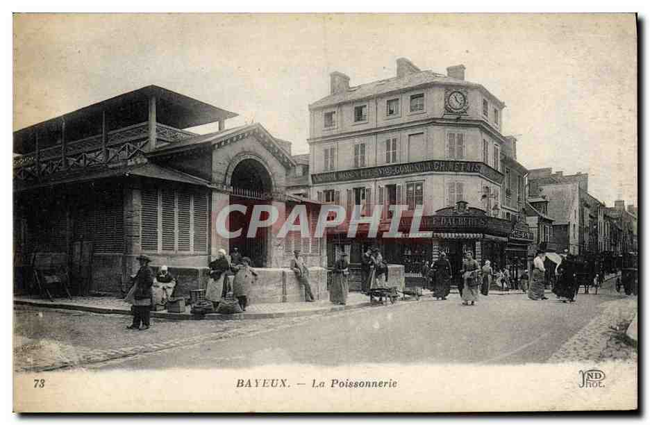 Bayeux — La Poissonnerie — JND Hot. - Anverso