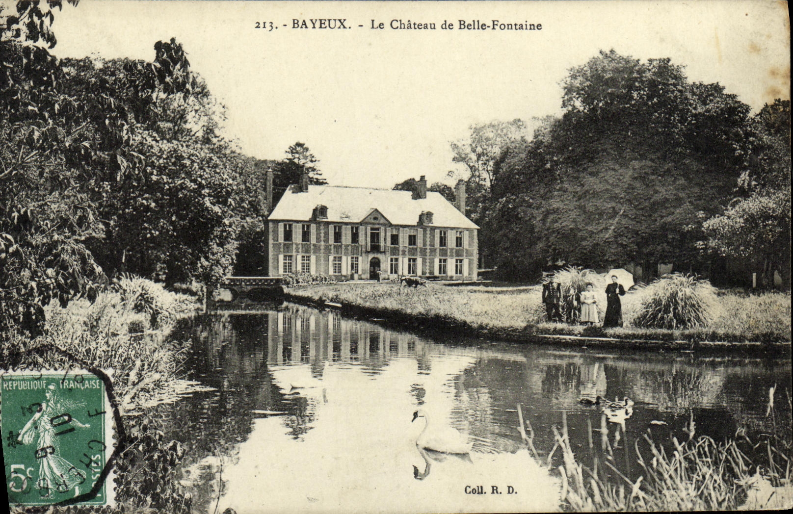 Bayeux - Le Château de Belle-Fontaine — Coll. R. D. n°213