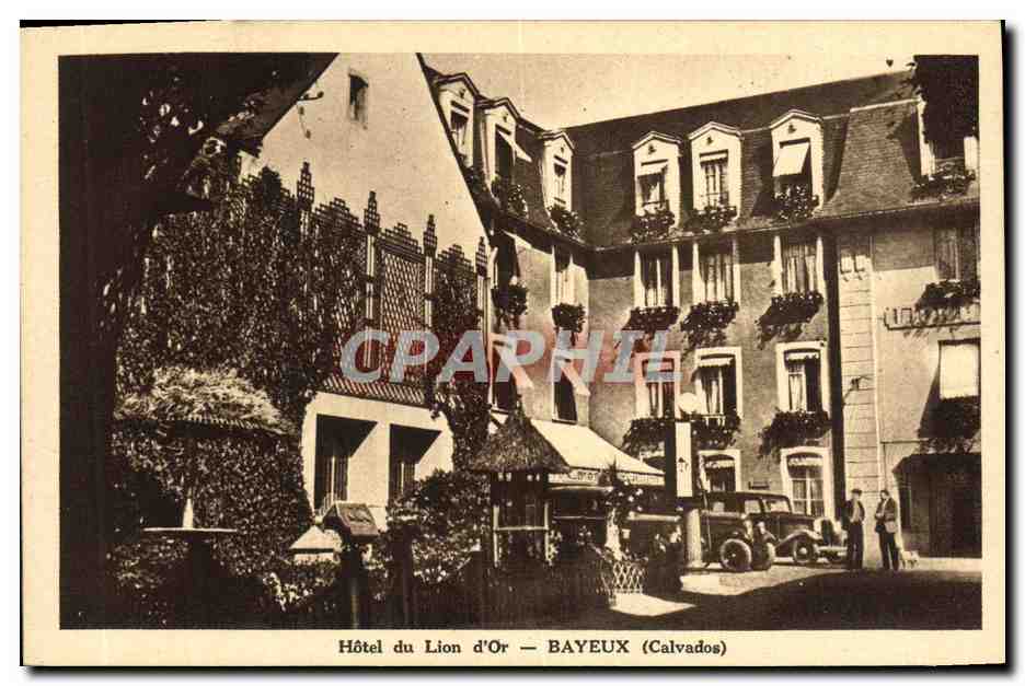 CPA Bayeux Hotel du Lion d or