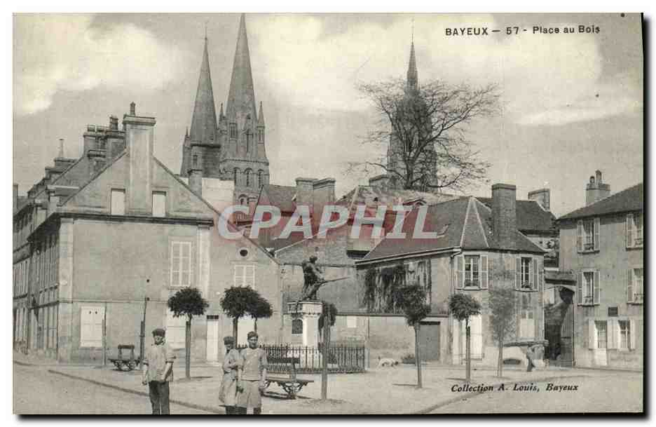 Bayeux - Place au Bois — Collection A. Louis, Bayeux