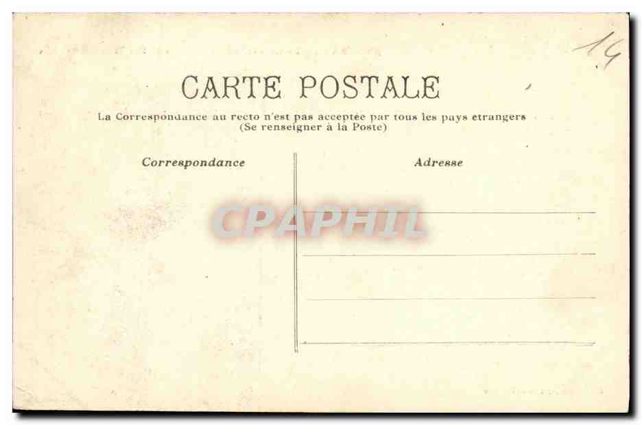 Bayeux — Le Viaduc du Chemin de Fer et la Cathédrale — Collection A. Louise Bayeux — Rückseite