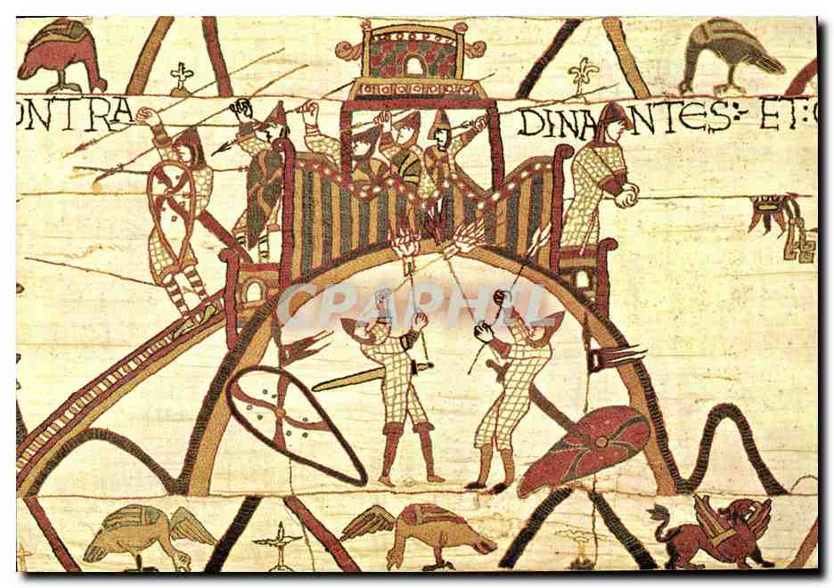 Tapisserie de Bayeux — Attaque de Dinan — Collection Ville de Bayeux