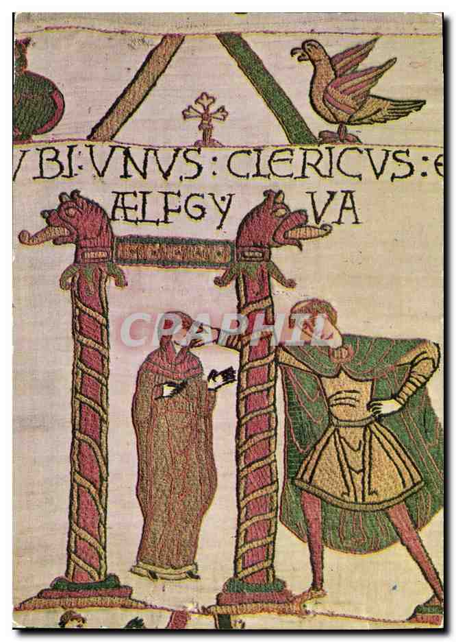 Bayeux — Tapisserie de la Reine Mathilde — Personnage d'Aelfgyve