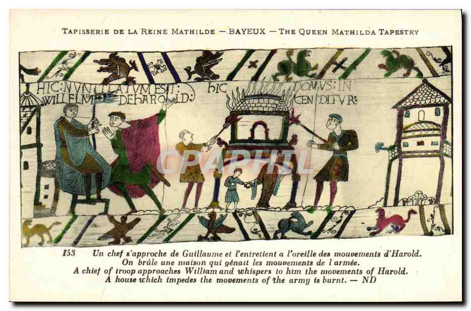 Tapisserie de la Reine Mathilde — Bayeux — The Queen Mathilda Tapestry — scène I53