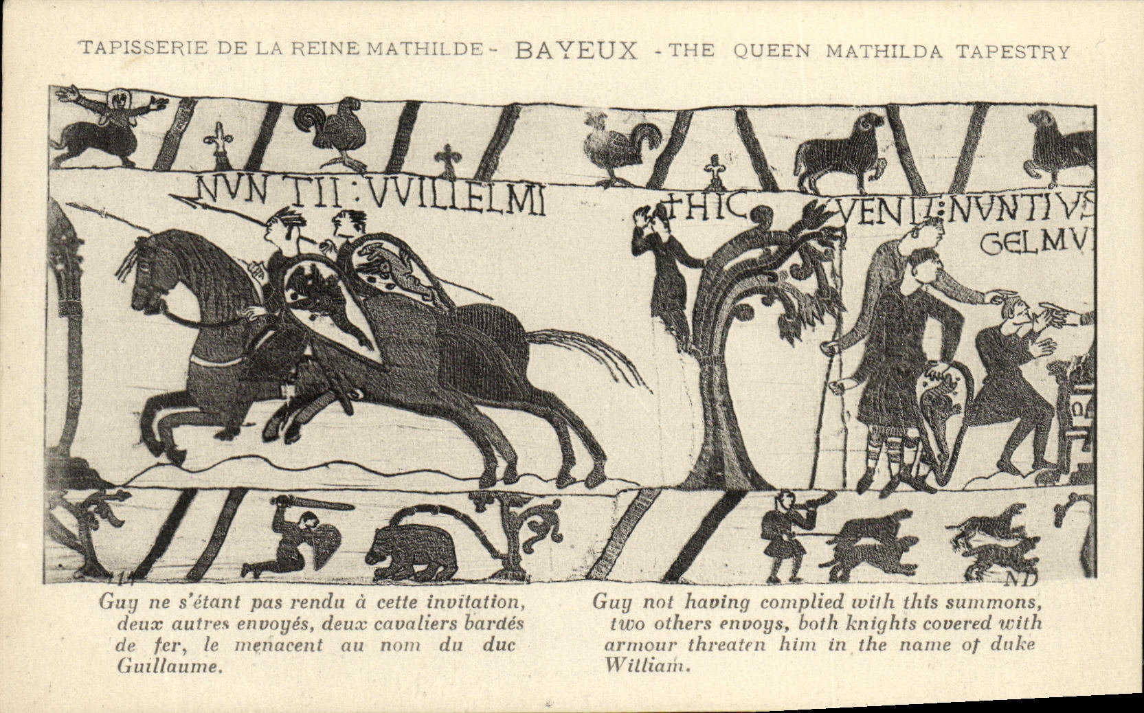 Tapisserie de la reine Mathilde - Bayeux — Éditeur : Levé et Neubruck, Paris