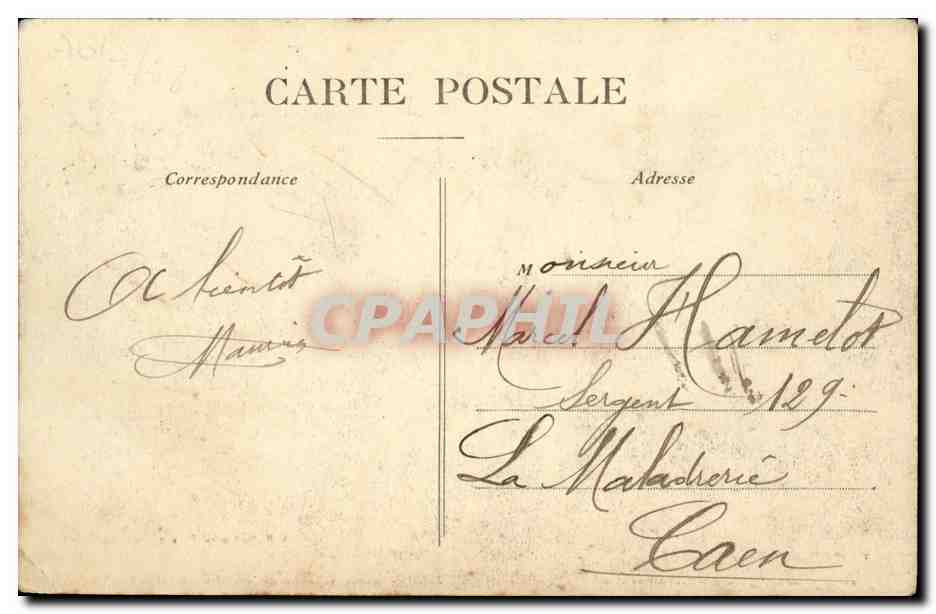 Tapisserie de la Reine Mathilde — Bayeux — C. H. Denlandes, Ép. Inter., n° 290 — Reverso