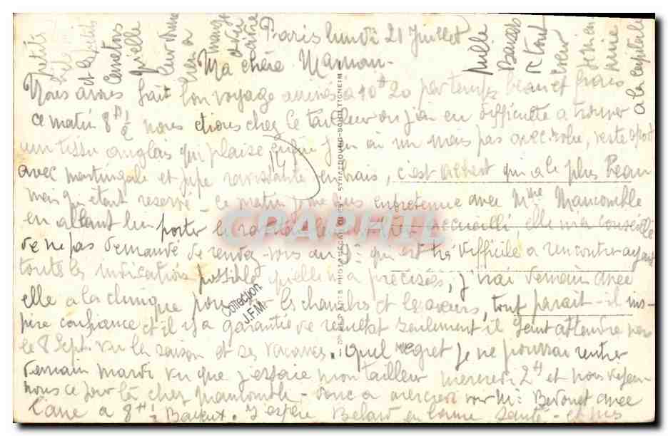 Bayeux — Vieille maison, rue Saint-Martin — Éditeur VILGAIN n°164 — Rückseite