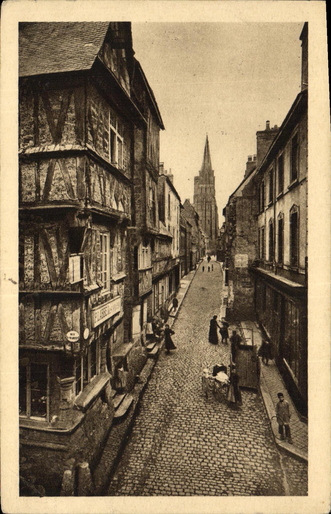 La Rue des Cuisiniers — Bayeux — A. Dubouq, édit.