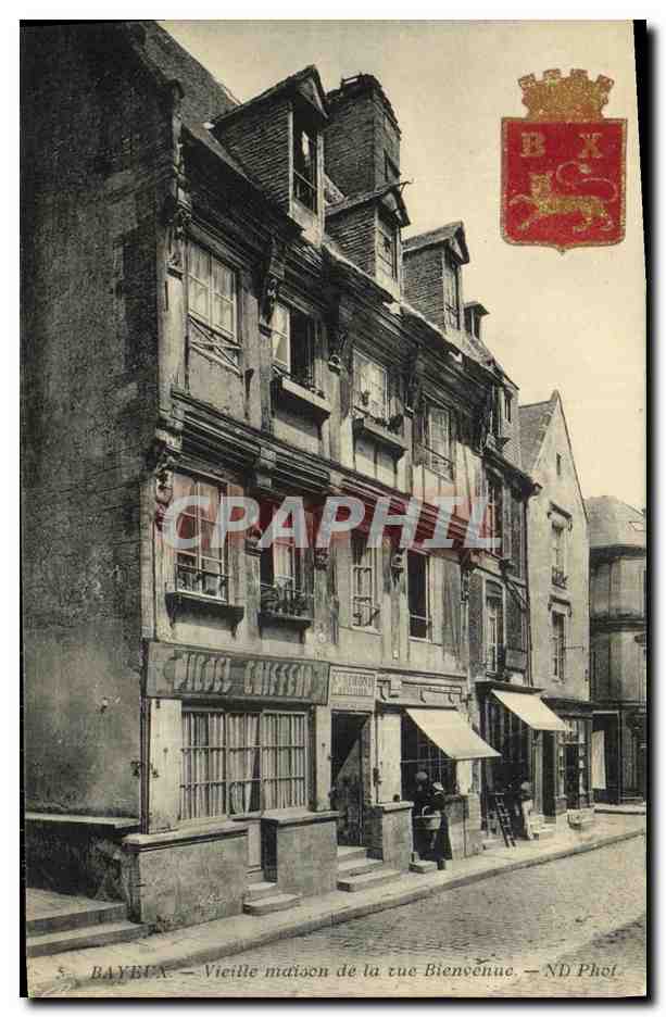 Bayeux — Vieille maison de la rue Bienvenue — ND Phot