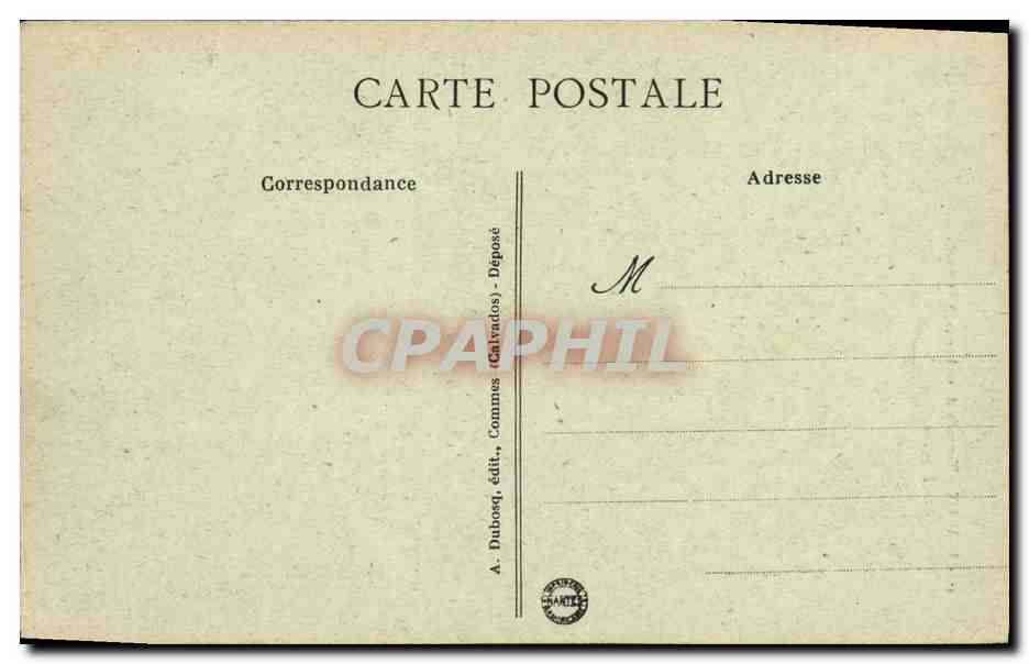 Bayeux - Tourelle d'escalier du XVème siècle - Rue Franche — Rückseite