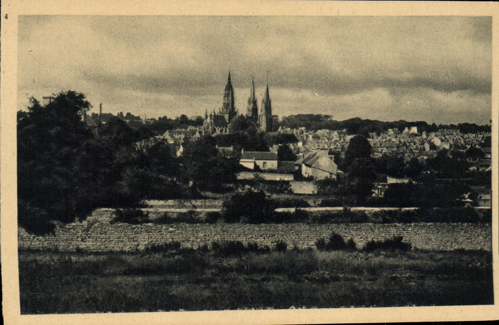 CPA Bayeux Vue Generale