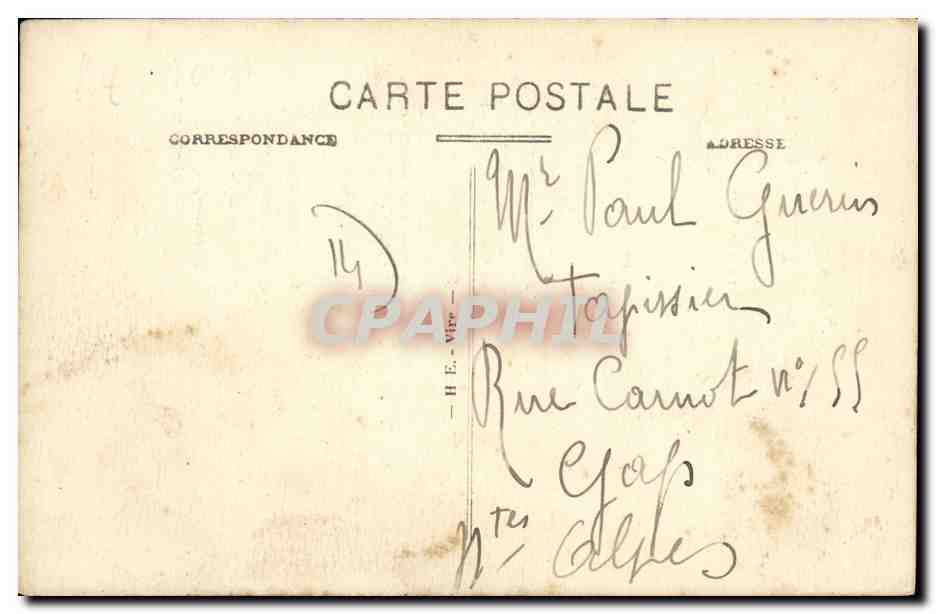Légendes Normandes — La Lanterne du Gas de Falaise — Henri Ermice — n°64 — Verso