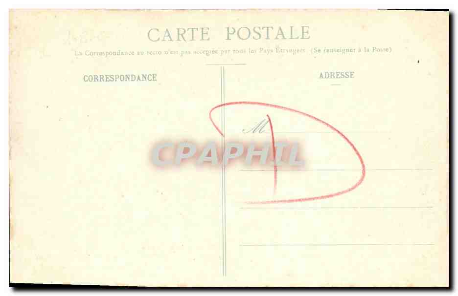 CPA Les Gars de Falaise et leurs lanternes Folklore Costume — Rückseite