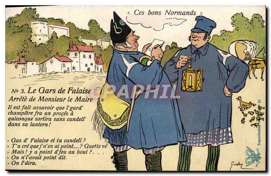 Le Gars de Falaise — Arrêté de Monsieur le Maire — J. Jolay