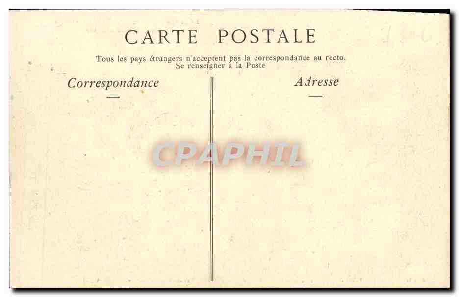 CPA Legende authentique de la Lanterne du Gars de Falaise Darvwell 1905 — Rückseite