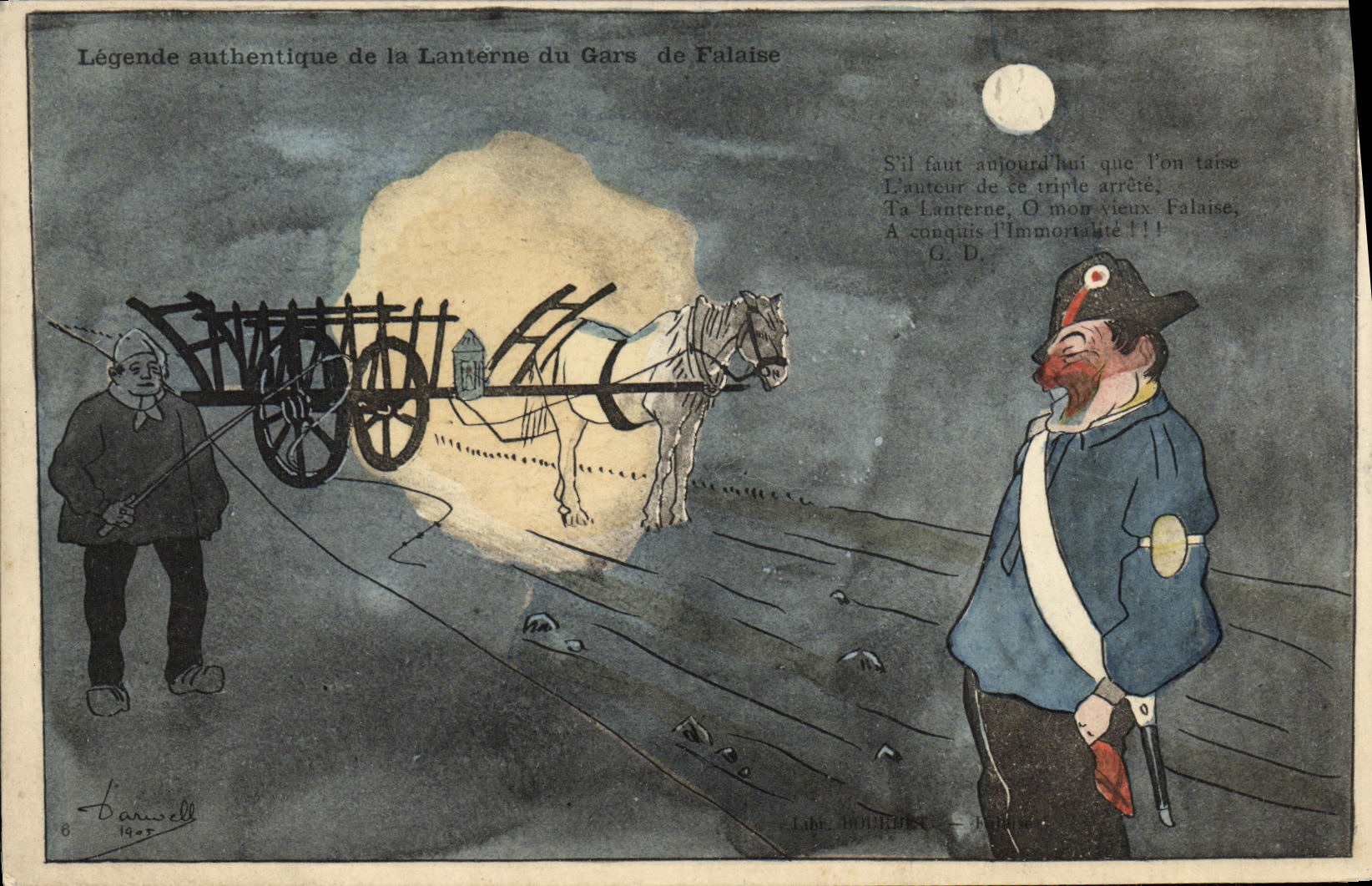 Légende authentique de la Lanterne du Gars de Falaise — L'arwell — n°6