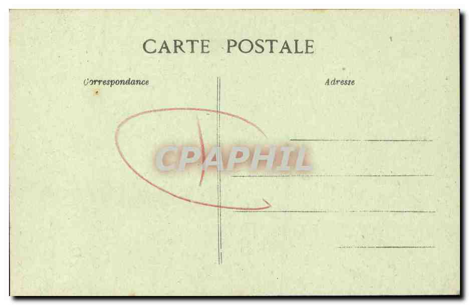 CPA Falaise Abside de L Eglise Sainte Trinite — Verso