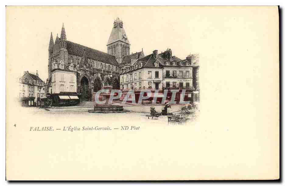 Falaise — L'Église Saint-Gervais — ND Phot