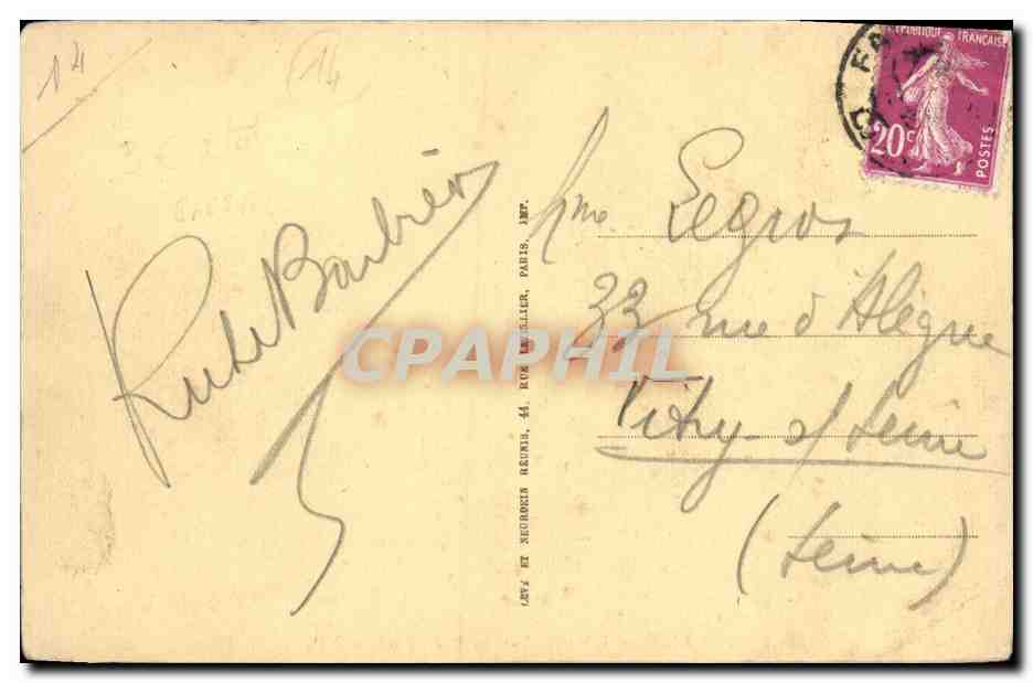 CPA Falaise L Hopital et les Bercagnes — Reverso