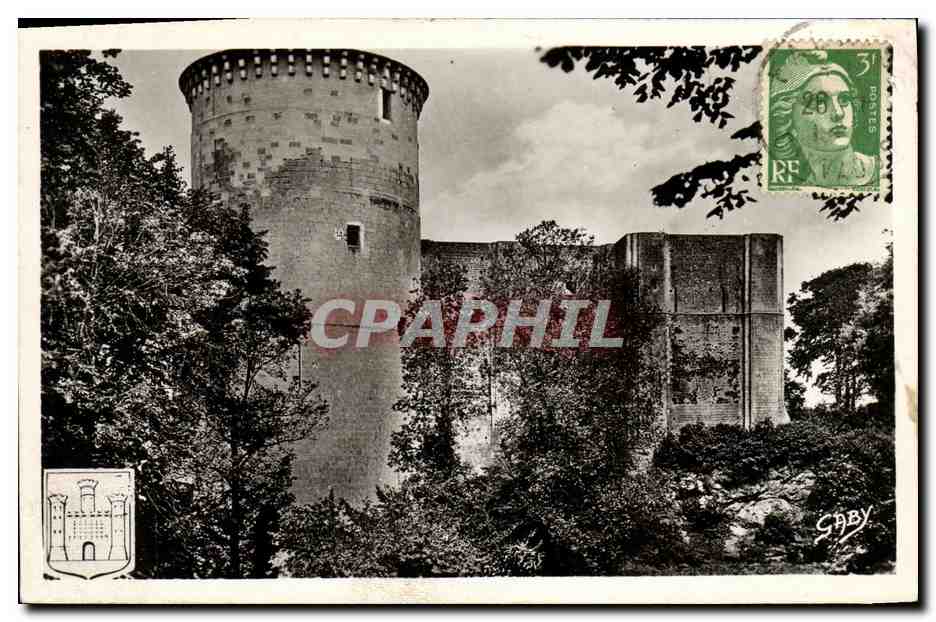 La Grosse Tour Talbot et les murs du Château — Falaise (Calvados) — Éditions GABY