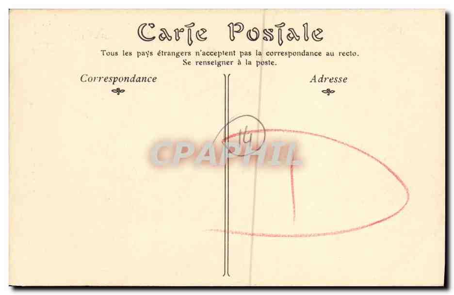 Falaise — Le Château — ND Phot — Verso