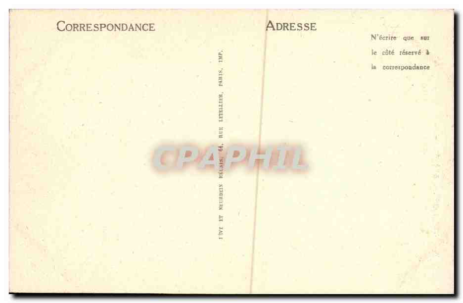 CPA Falaise Le Chateau vu du Mont Mirat  — Verso