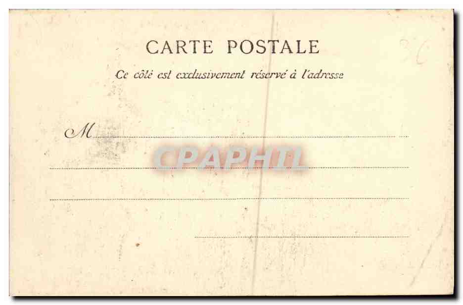 Falaise — Détail du Château — Le Donjon principal — La C.P.A., Paris, n°3 — Verso