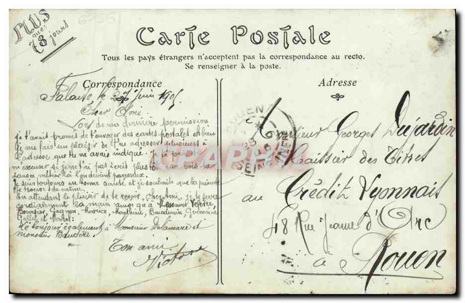 Falaise — La Caserne Dumont d'Urville — ND Phot — Reverso