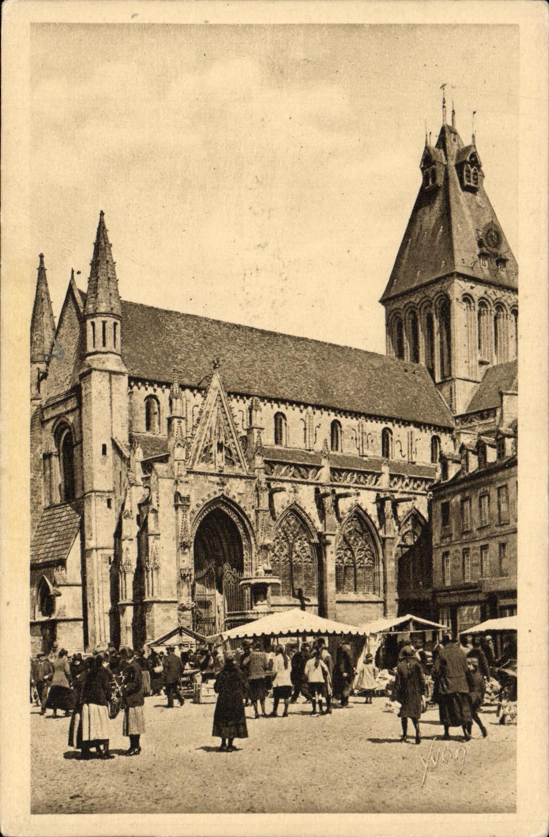 Falaise - Église Saint-Gervais (1134) — Éditeur Yvon, n°29