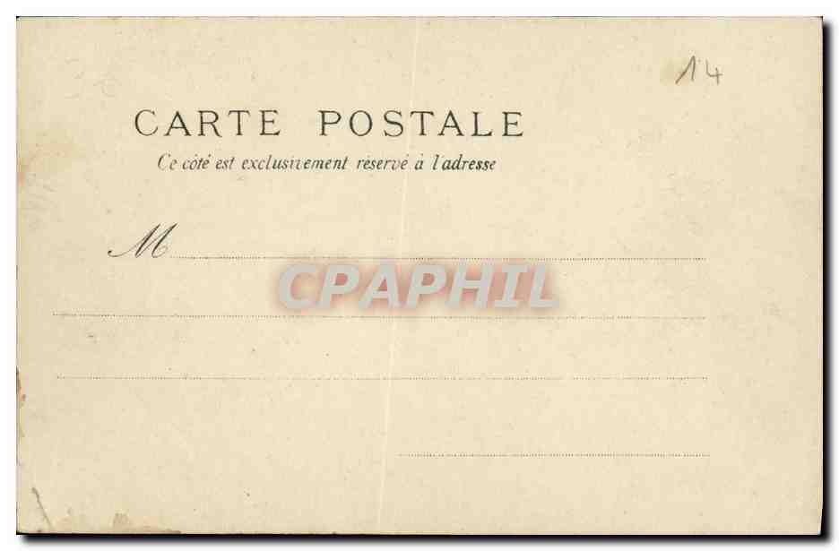 CPA Tombeau de Marie Joly pres Falaise  — Verso