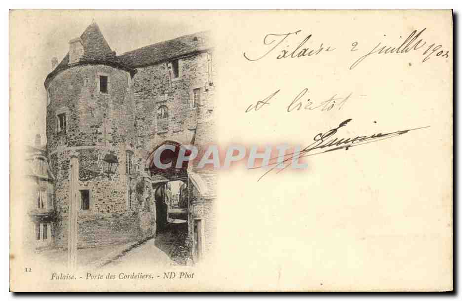 CPA Falaise Porte des Cordeliers