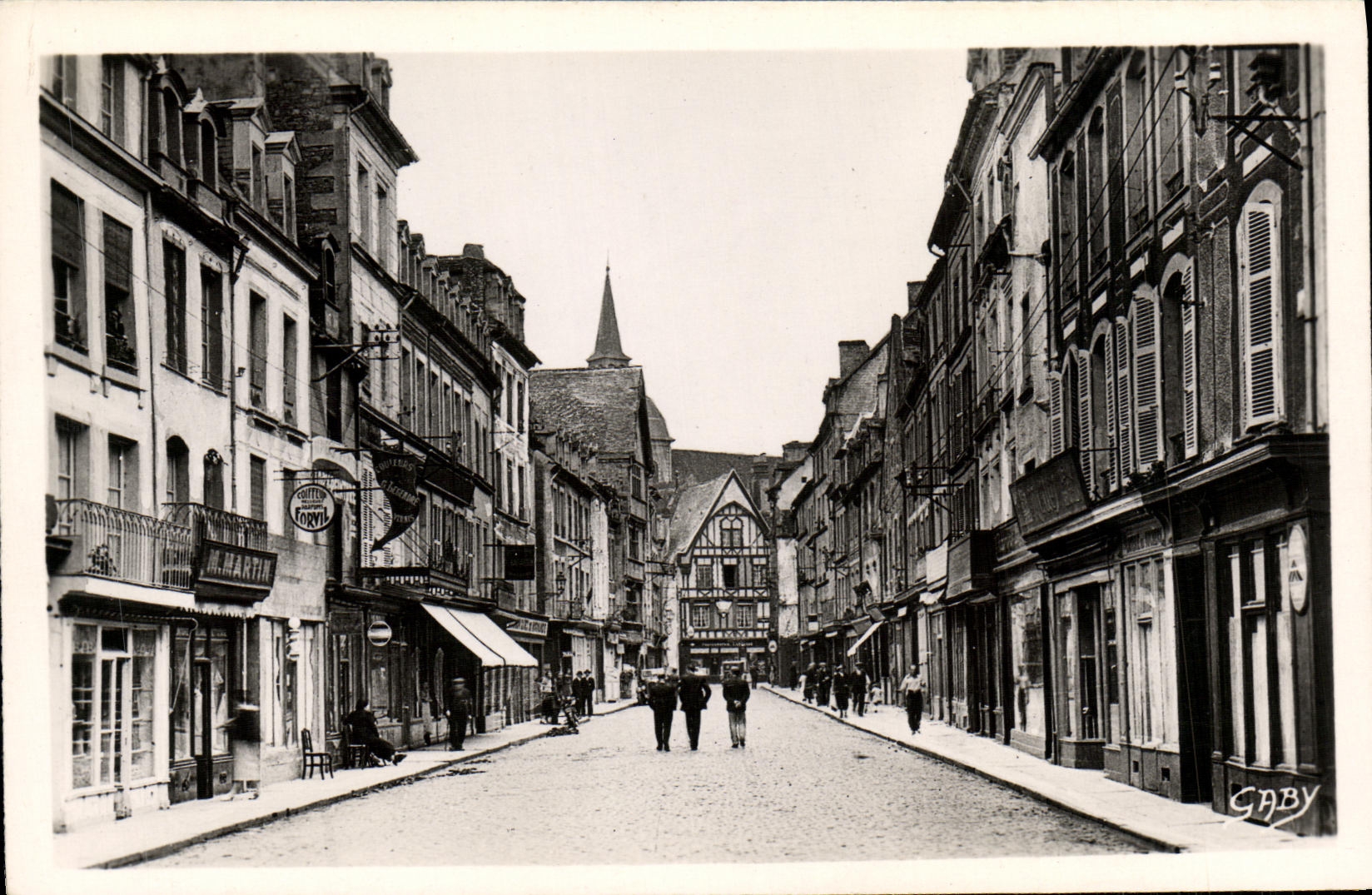 Falaise (Calvados) — Rue Trinité — Editions Caby - Anverso
