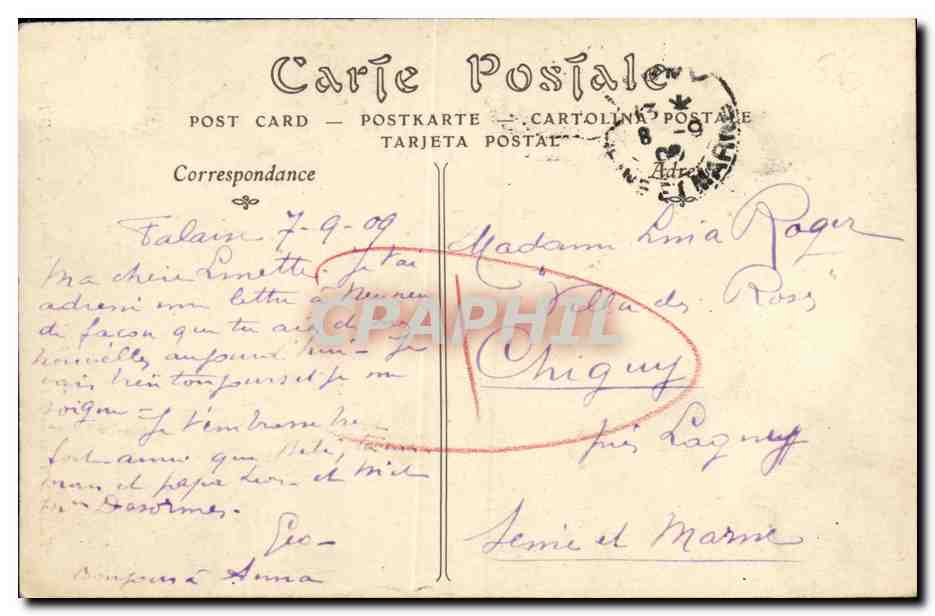 Vieilles Maisons du XVIe siècle, Grande-Rue — Falaise — éditeur non identifié, n° 77 — Reverso