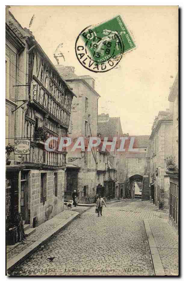 Calvados — La Rue des Cordeliers — ND Phot.
