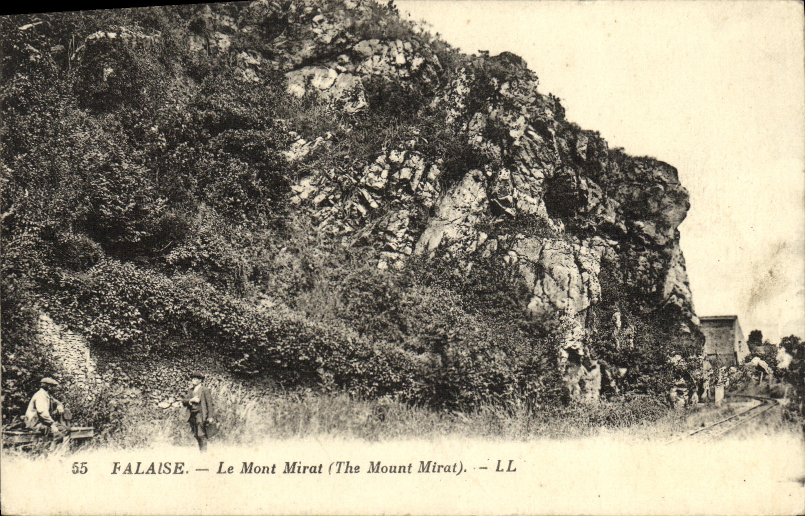 Falaise — Le Mont Mirat (The Mount Mirat) — LL, n°55